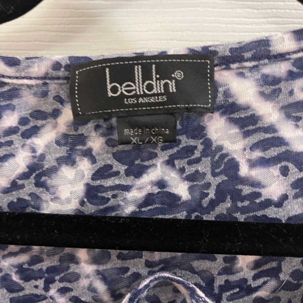 Casual Blue dress with elastic at the waist